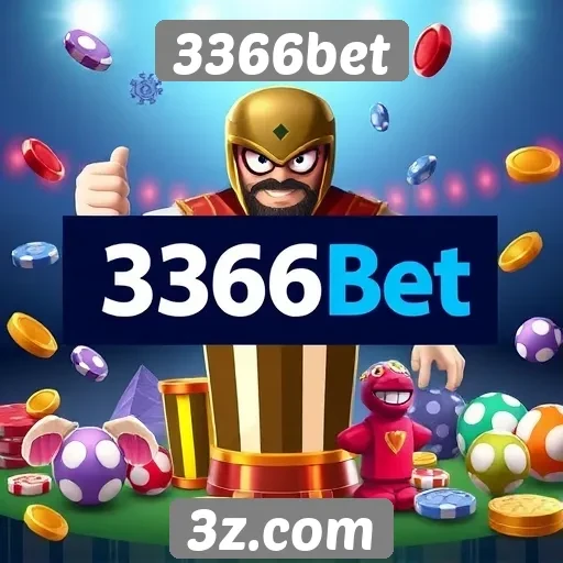Diversidade de jogos disponíveis em 3366bet